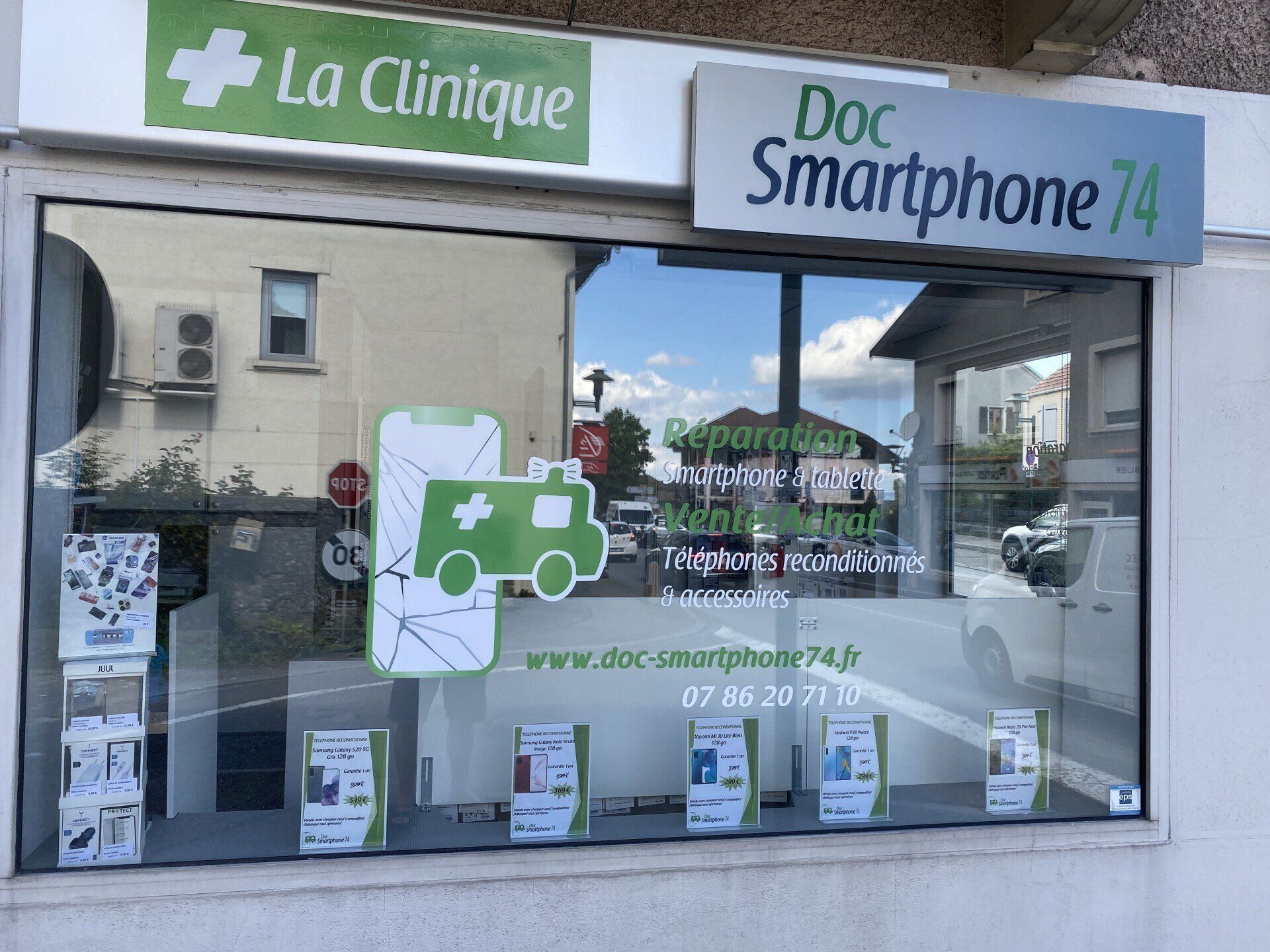 Boutique de reparation de telephone mobile vente et achat de smartphone