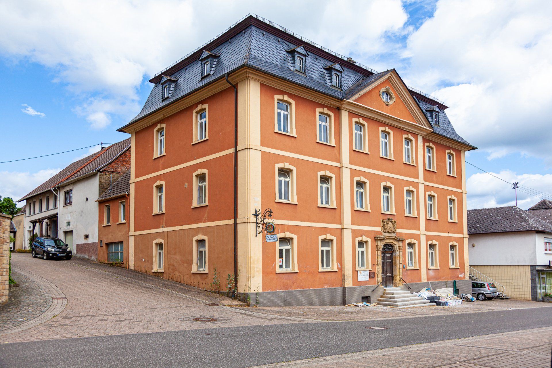 Historische Gebäude Sien