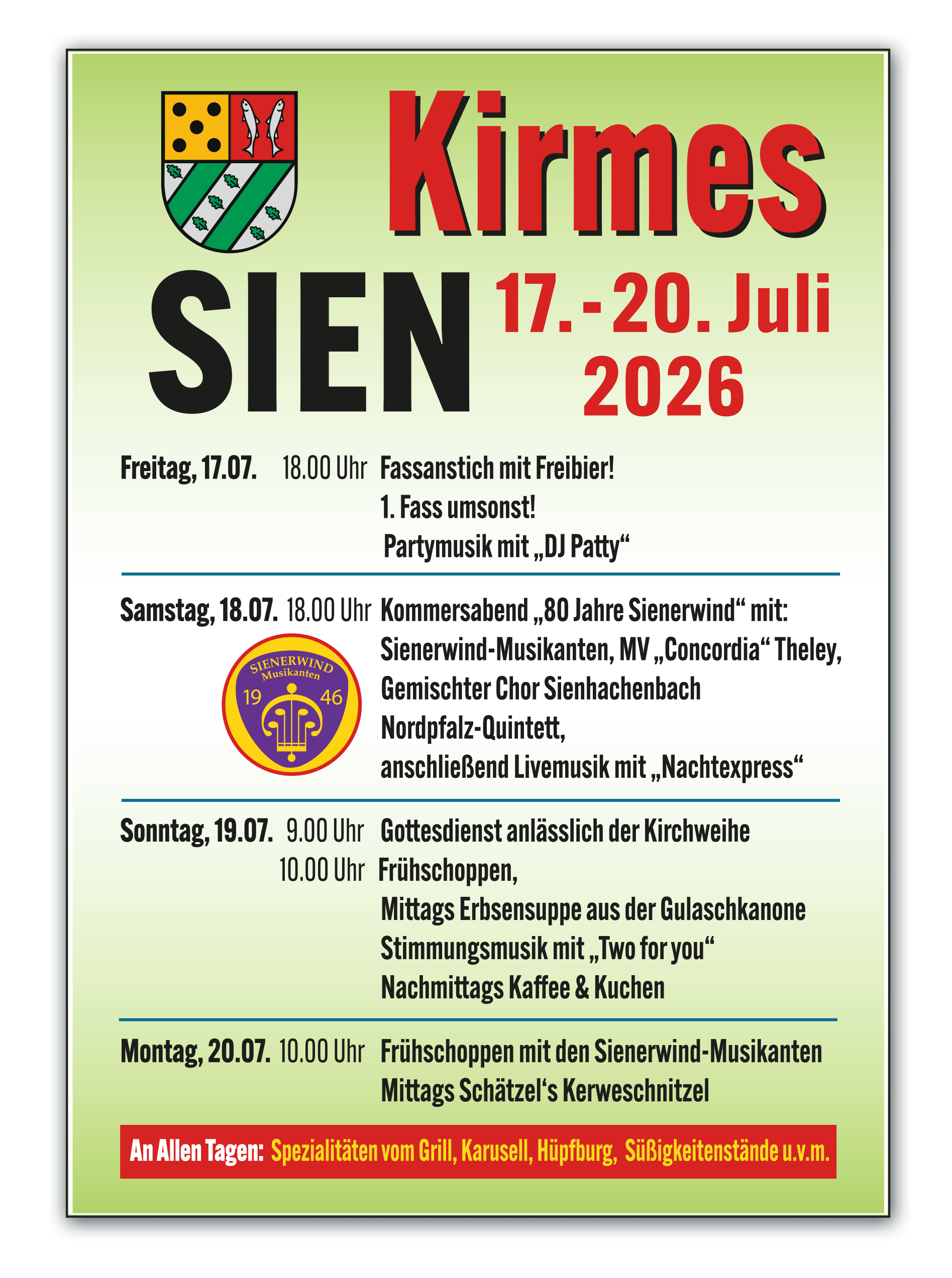 Kirmes Sien 2026