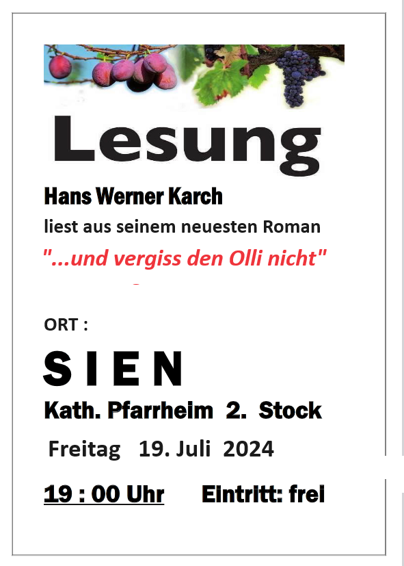 Lesung Karch Lesung Karch