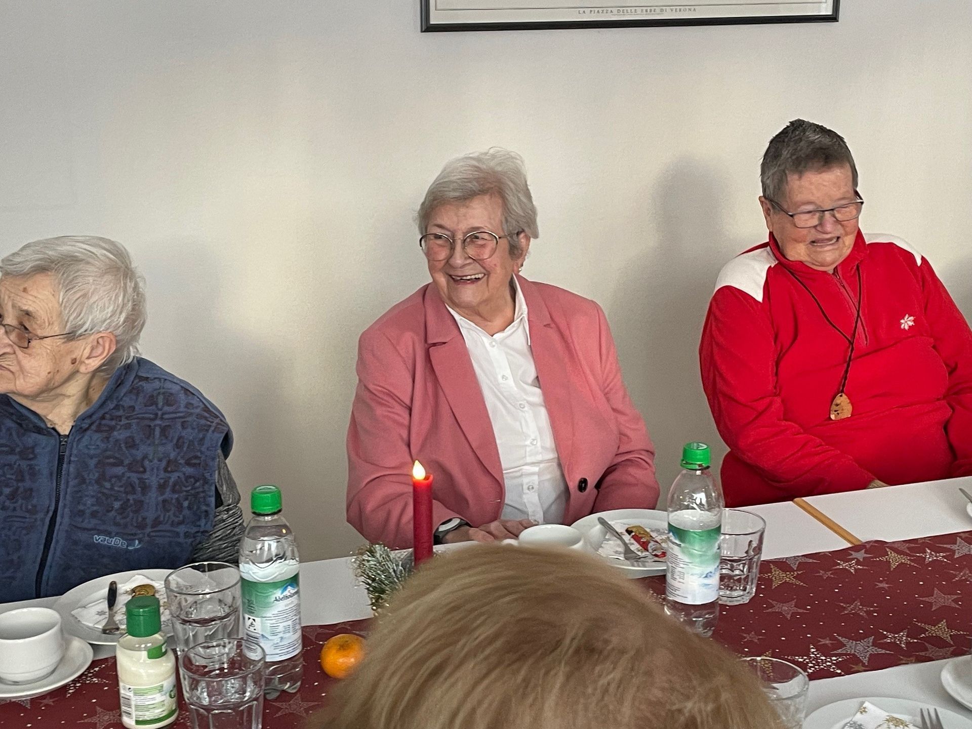 Bild der Weihnachtsfeier 2023
im Betreuten Wohnen Bäckerstraße
in Bobingen