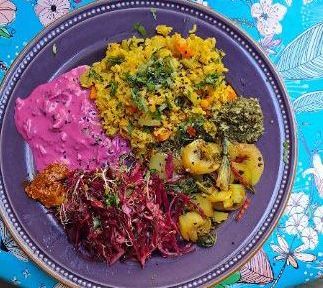 Kichari Kichari-Assiette