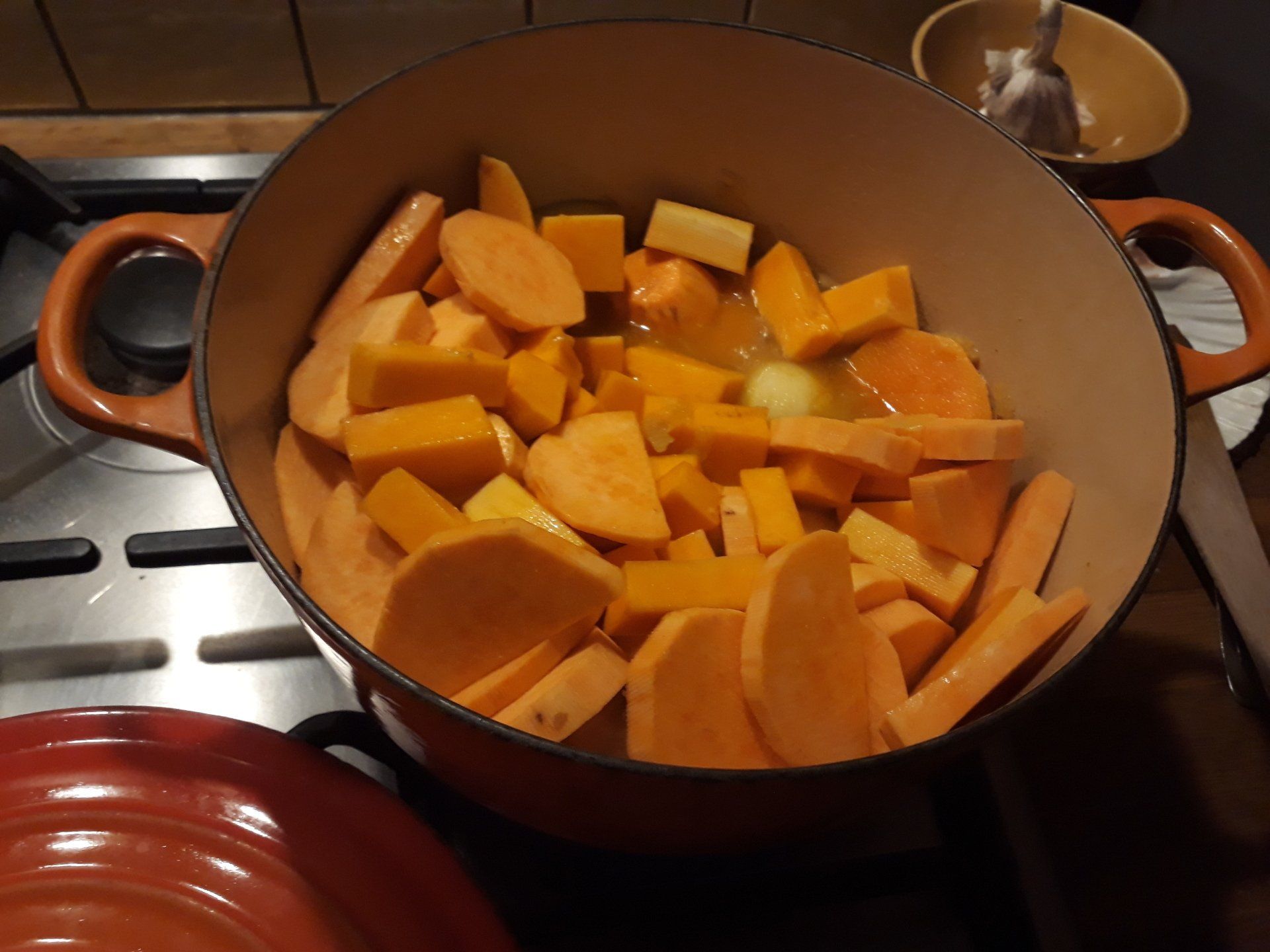 Curry doux Butternut & Patate douce