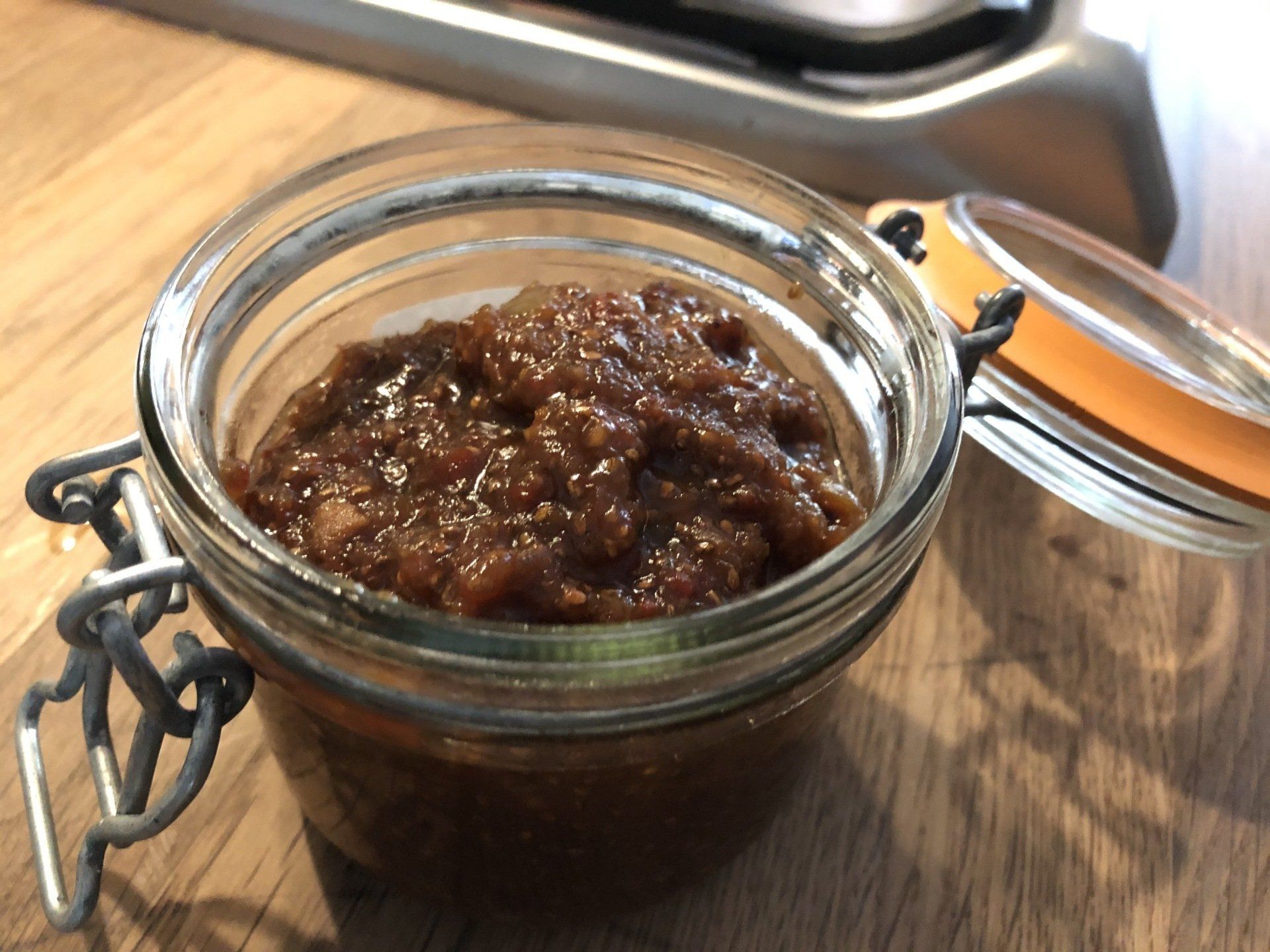 Chutney-PimentVege Chutney piment vege