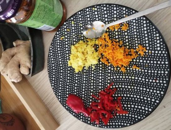 Aromates Kichari Piment Végé Curcuma & Gingembre Frais