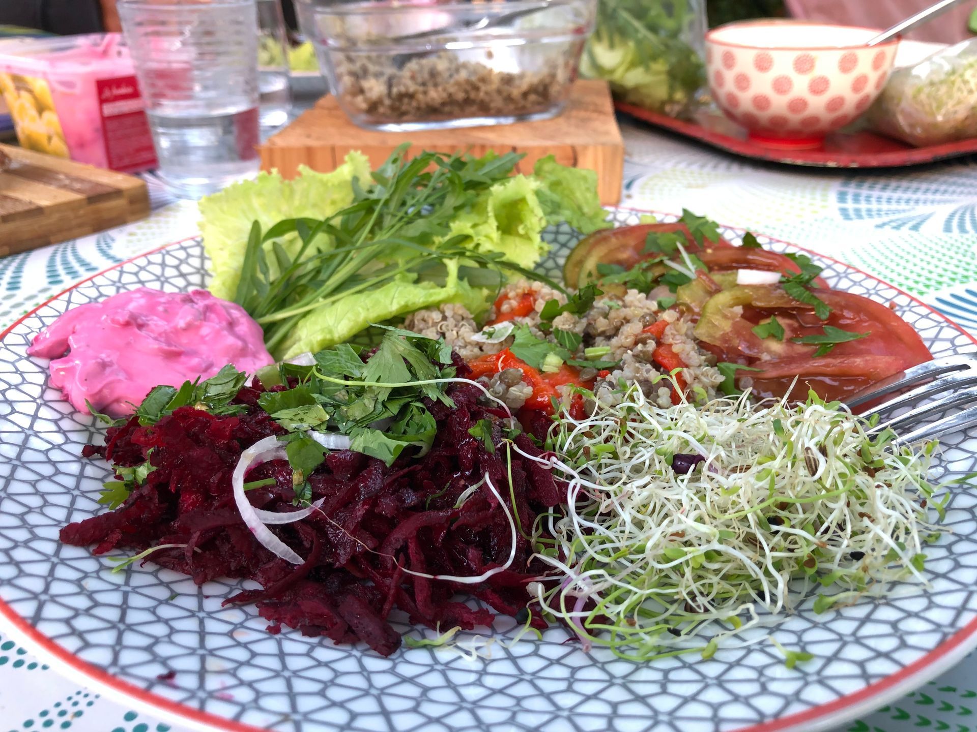 Assiette fraicheur