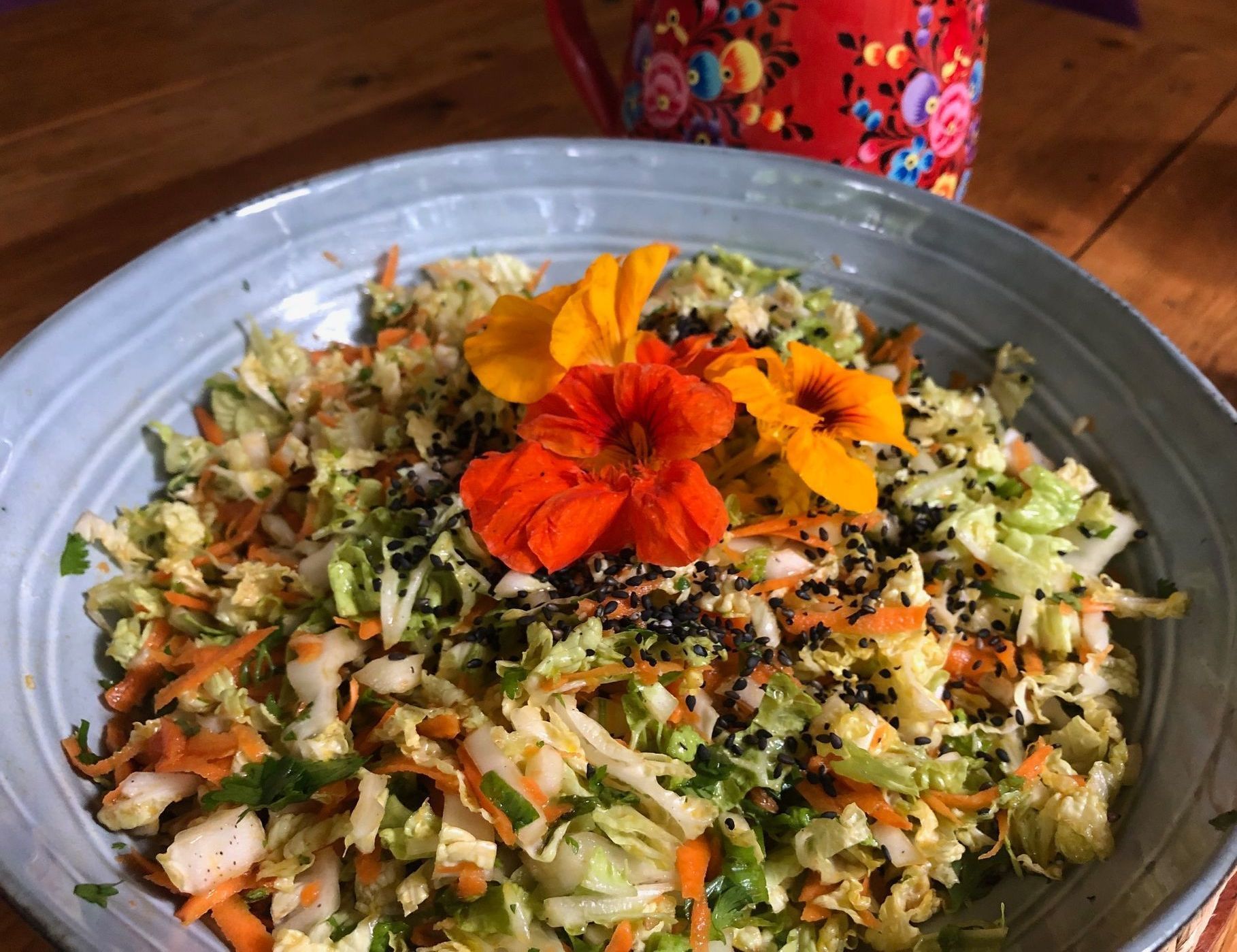 Carottes & Chou Chinois Assiette fraicheur