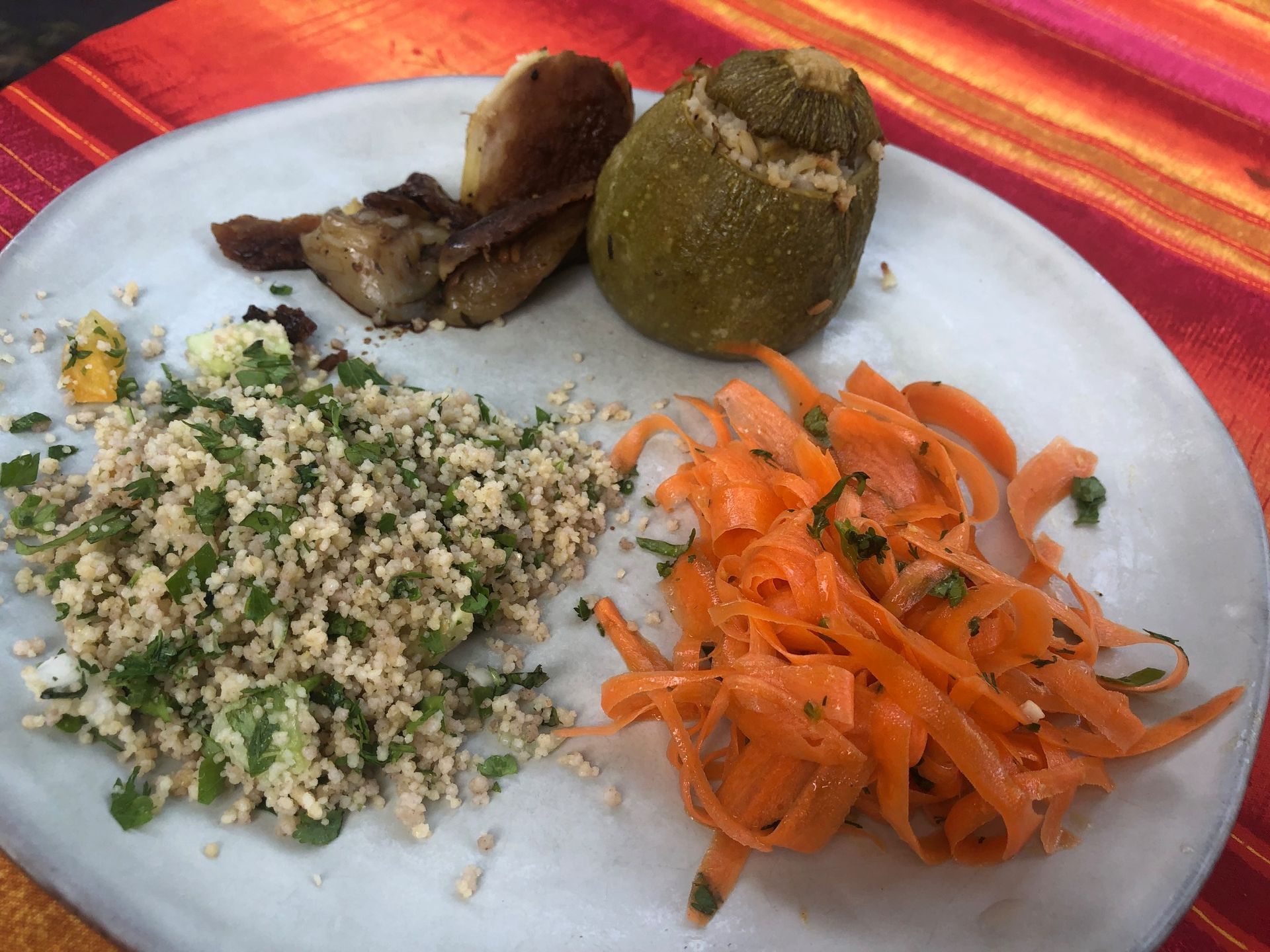 Carottes Zaatar & Tabouleh CarottesZaatar