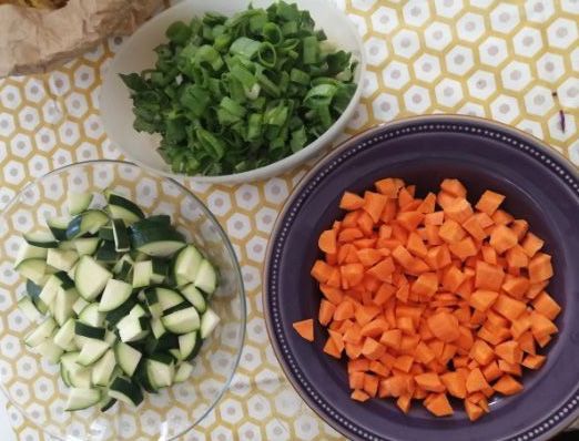 Préparation Légumes Légumes Kichari