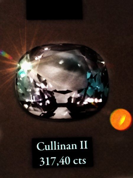 der größte Diamant aus Afrika, Cullinan II,