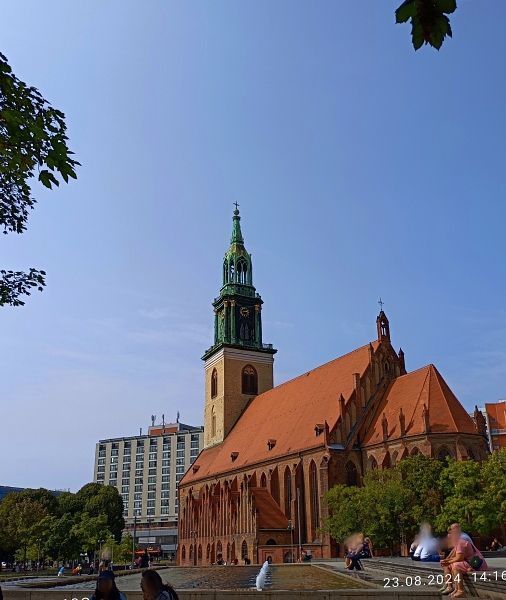 die evangelische St. Marien Kirche