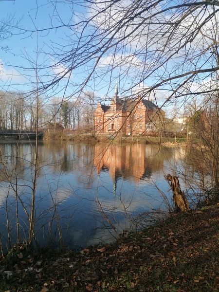 Schloss Schönhagen, Rehaklinik, Foto ©Birgit Hiller Foto: Schloss Schönhagen, Rehaklinik an der Ostsee; Foto ©Birgit Hiller