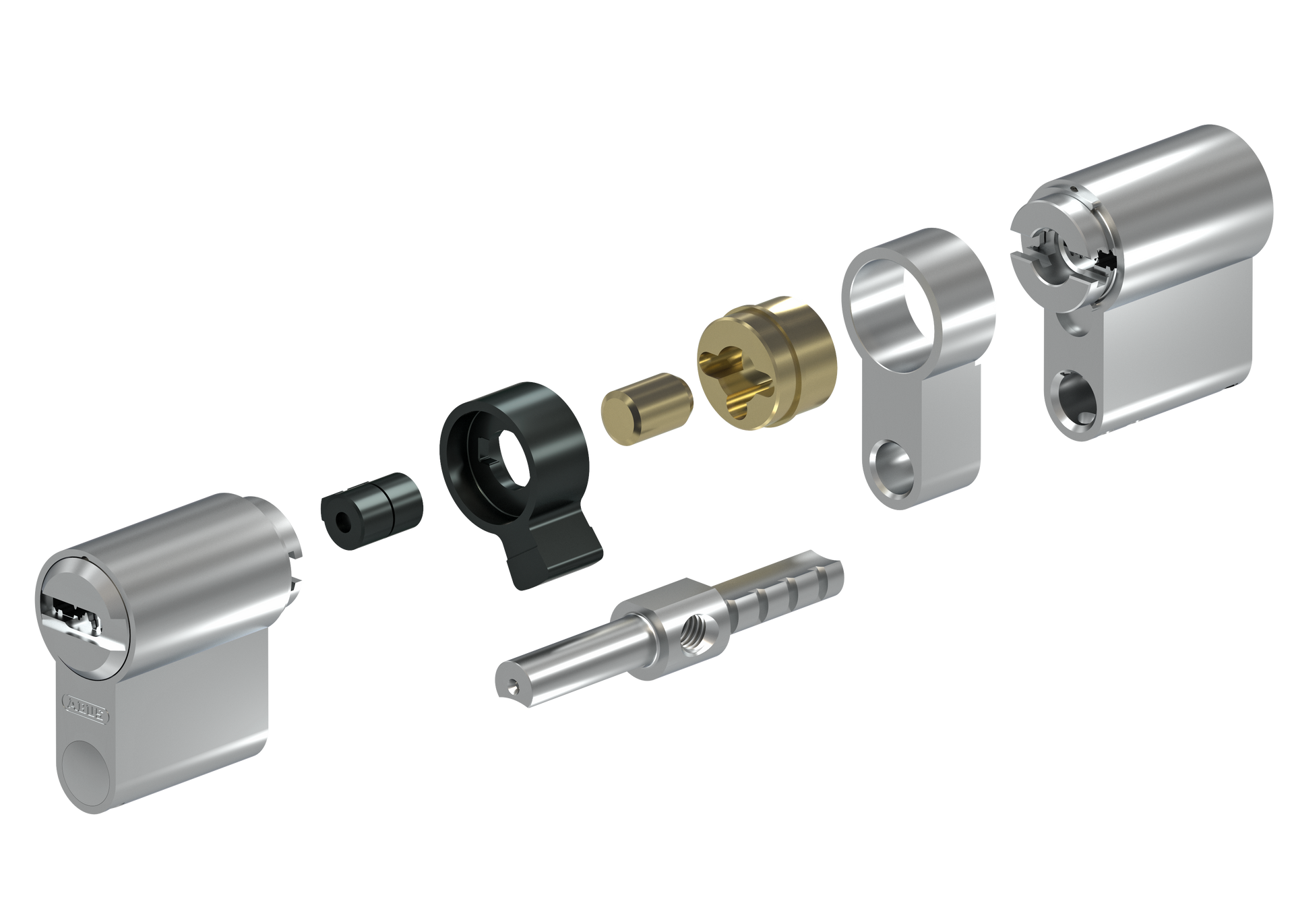 Schlegel Sicherheitstechnik aus Bremen montiert hochwertige Schließzylinder in einem Mehrfamilienhaus