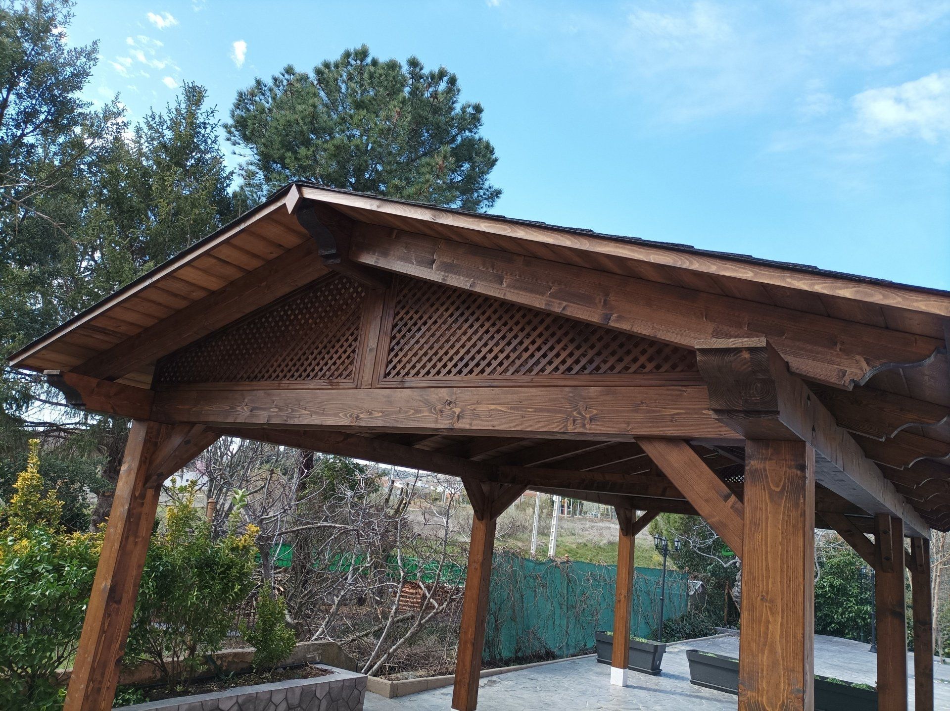 cenadores de 2 aguas en Madrid