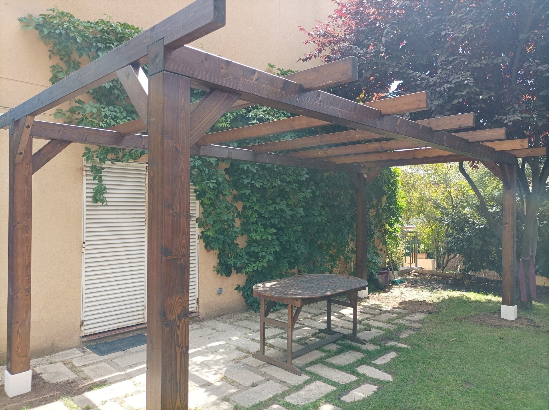 pergolas de madera