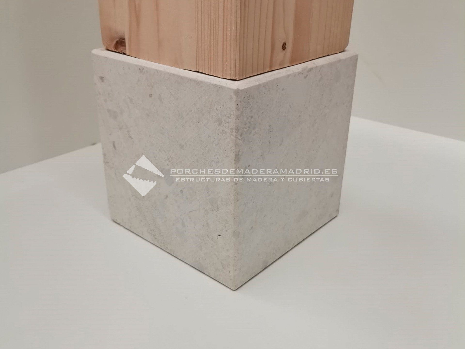 bases para pergolas de madera