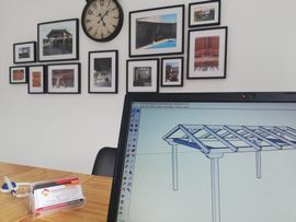 diseño de pérgolas,porches y cenadores en Madrid