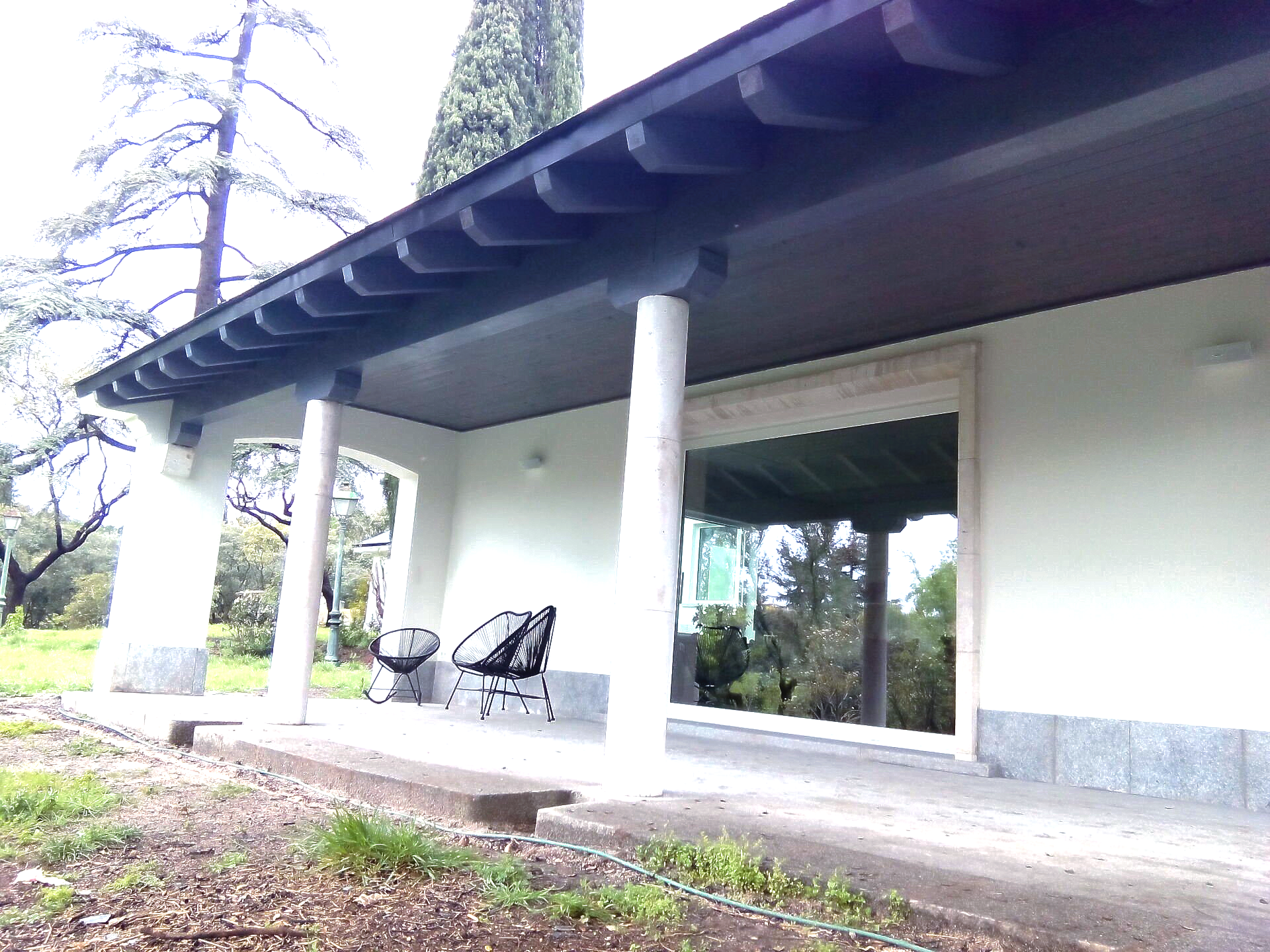 Porches de madera modenos