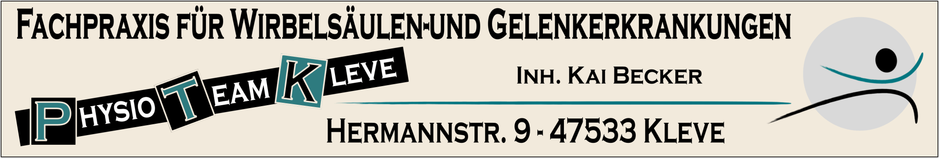 Termin machen Logo PhysioTeam Kleve