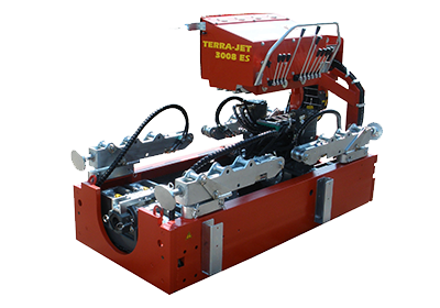 Foreuse Horizontale Dirigée HDD de fond de fouille TERRA-PIT DJ18