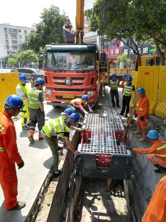 Réhabiliattion de canalisation par éclatement ou tubage avec l'éclateur à barres TERRA-EXTRACTOR X1000