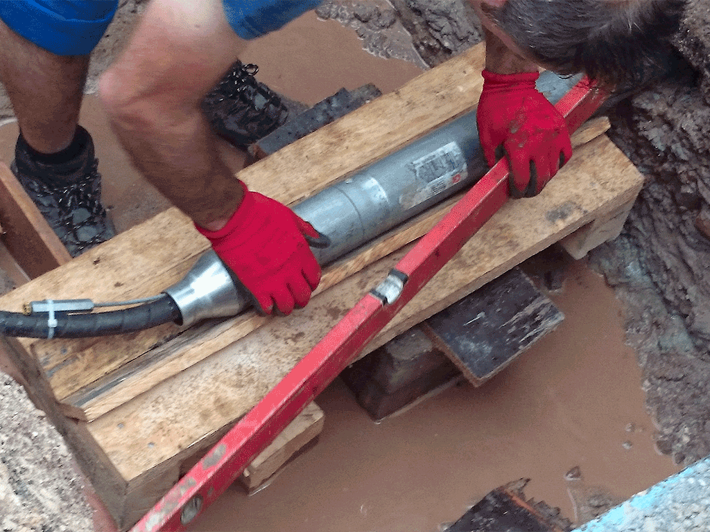 les fusées coutres de fonçage pnaumatique TERRA-HAMMER sont légères