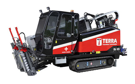 Foreuse horizontale Dirigée HDD, TERRA-JET DJ23