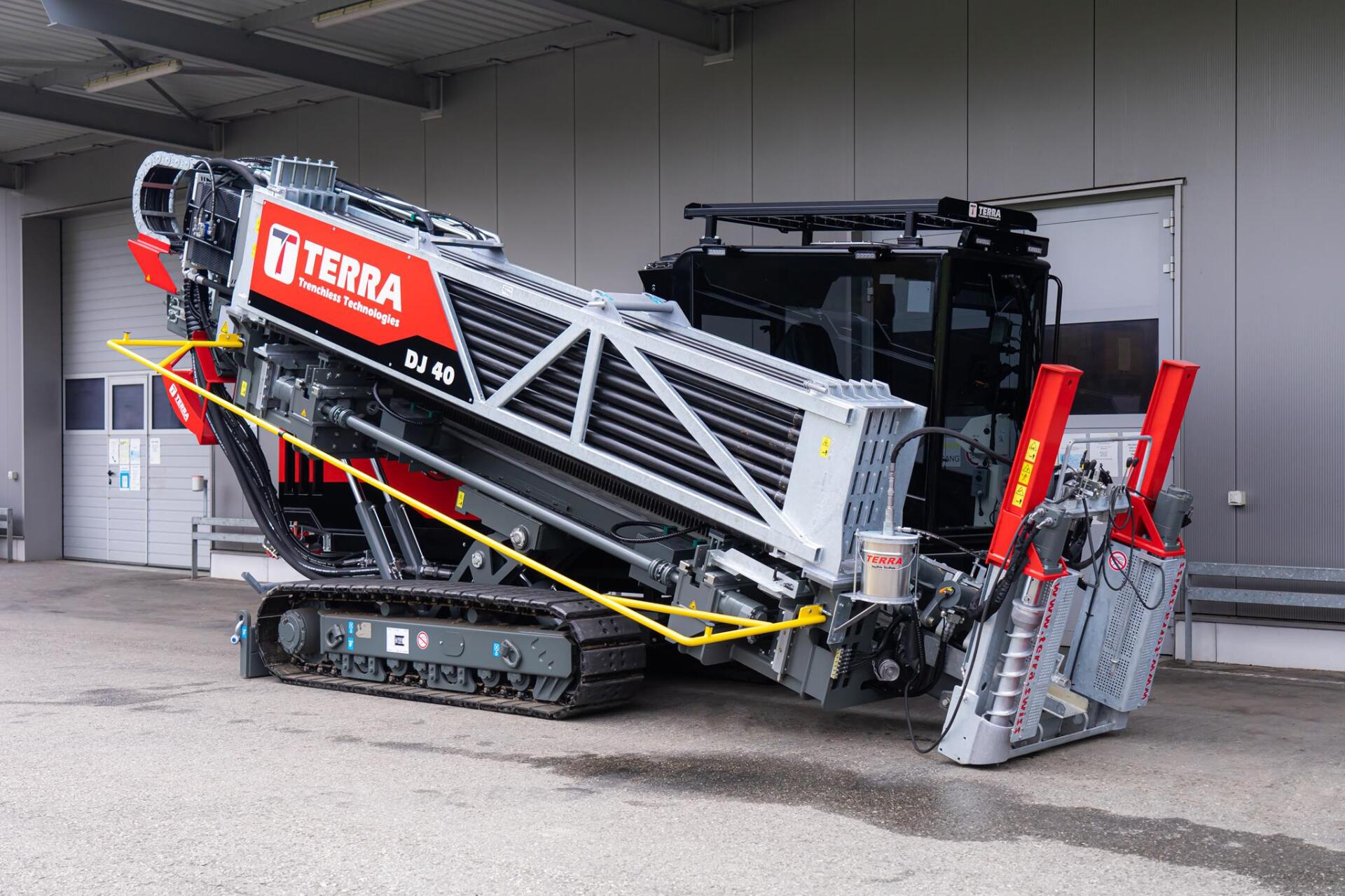 Foreuse Horizontale Dirigée HDD, TERRA-JET DJ23 avec caméra intégrée