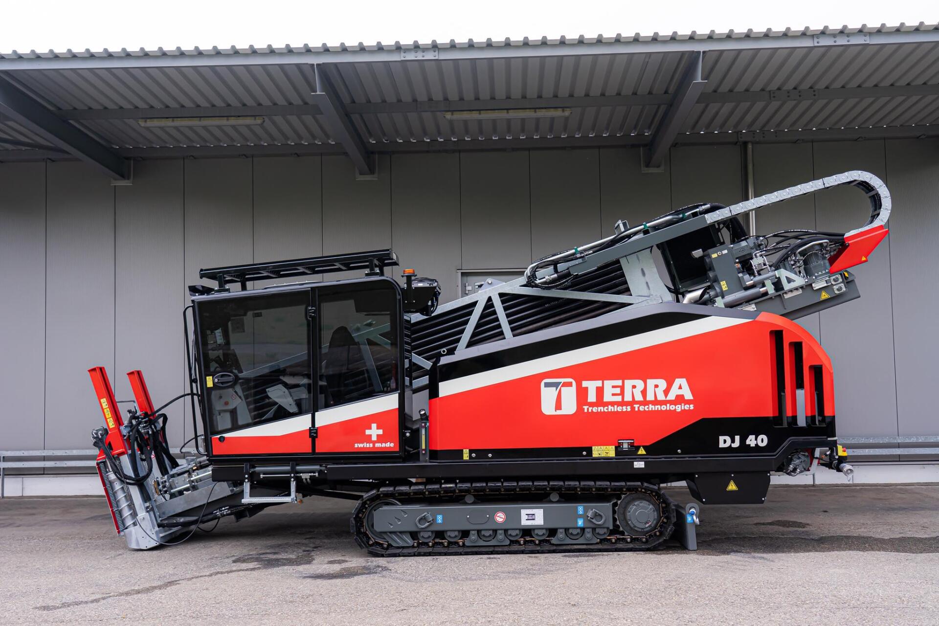 Foreuse Horizontale Dirigée HDD, TERRA-JET DJ23