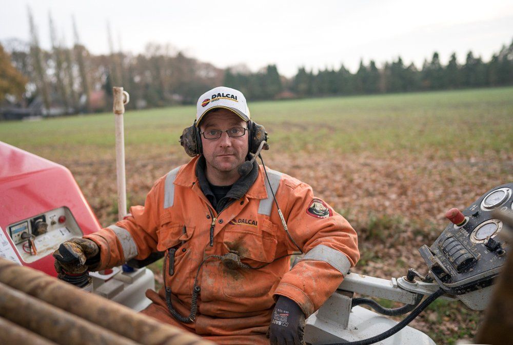 Forage horizontal dirigé HDD avec la Foreuse Horizontale Dirigée HDD TERRA-JET DJ13