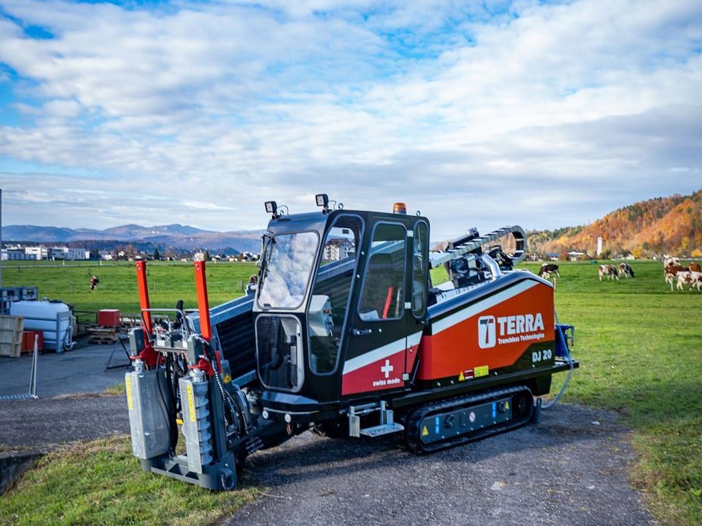 Foreuse Horizontale Dirigée HDD, TERRA-JET DJ20