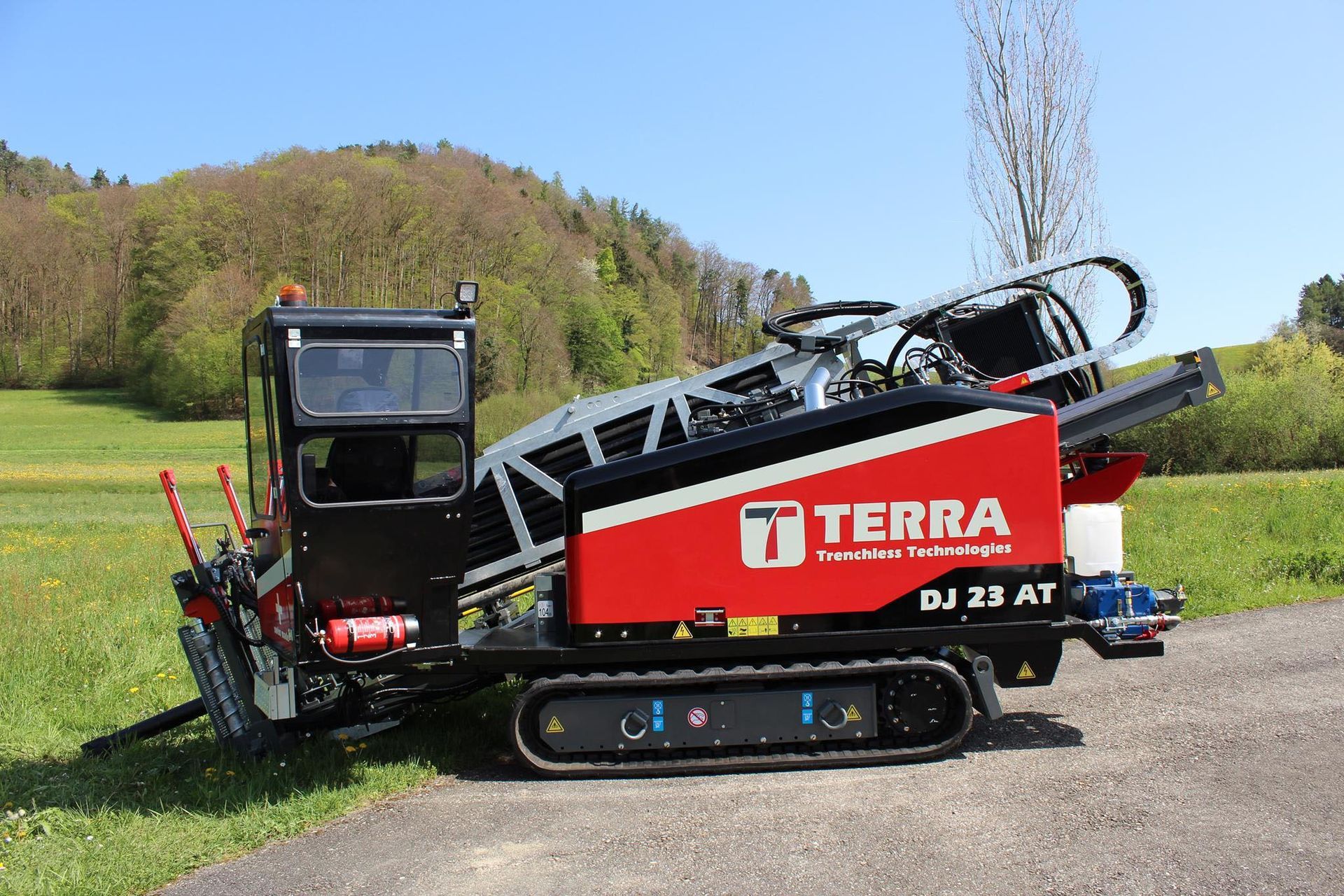 Foreuse Horizontale Dirigée HDD, TERRA-JET DJ23