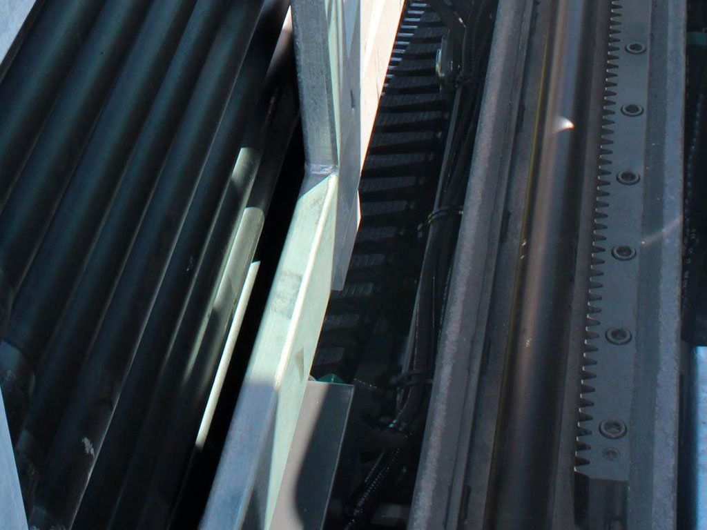 Système d'entraînement rack and pinion de la FOREUSE HORIZONTALE DIRIGÉE DE SURFACE TERRA JET DJ23