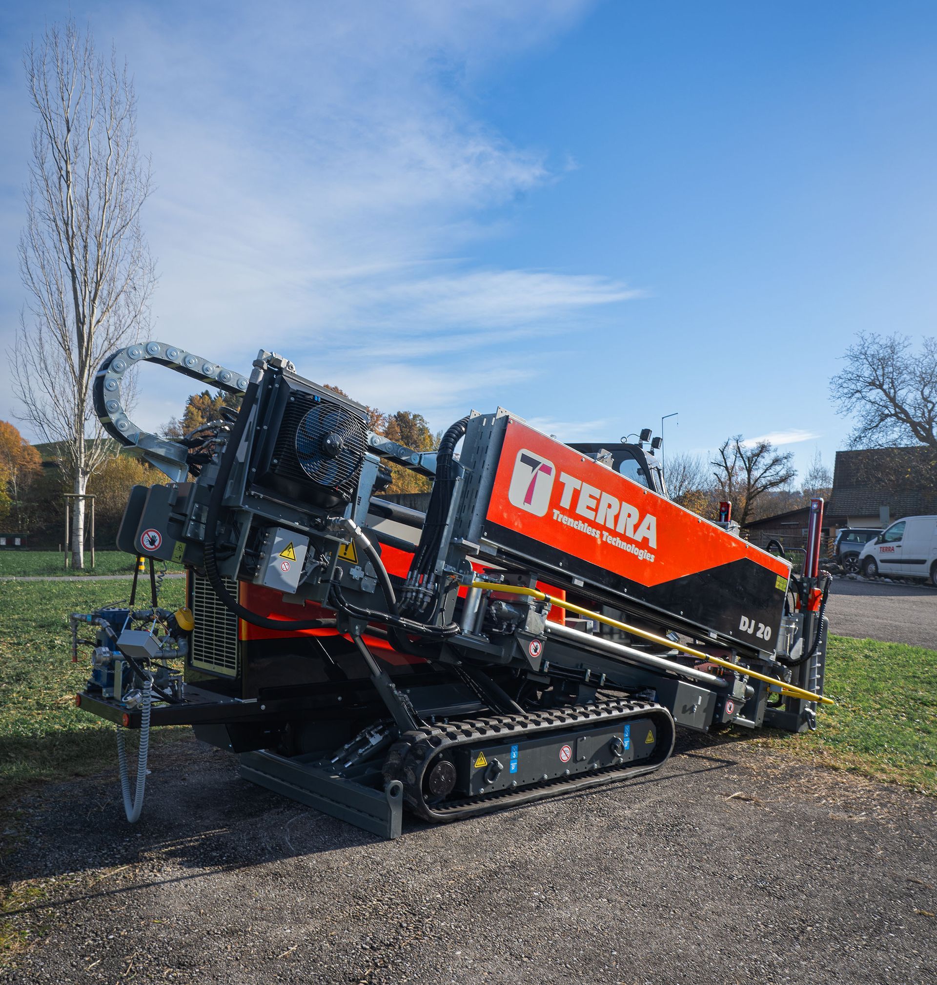 Foreuse Horizontale Dirigée HDD, TERRA-JET DJ20