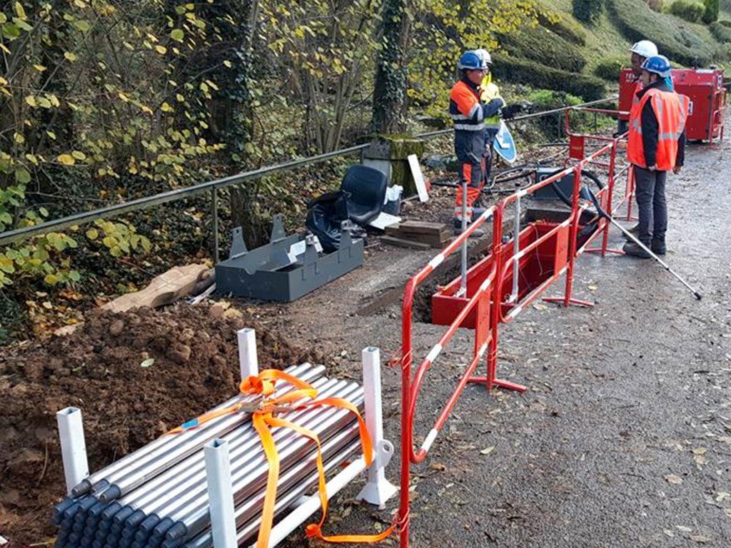 Machine de réhabilitation de canalisations par éclatement ou tubage, Éclateurs à barres TERRA-HYDROCRACK HC 600