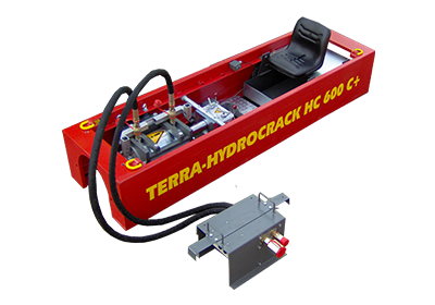 éclateur à câble TERRA-HYDROCRACK HC600 pour la réhabilitation et le tubage d'anciennes canalisations en sans tranchée