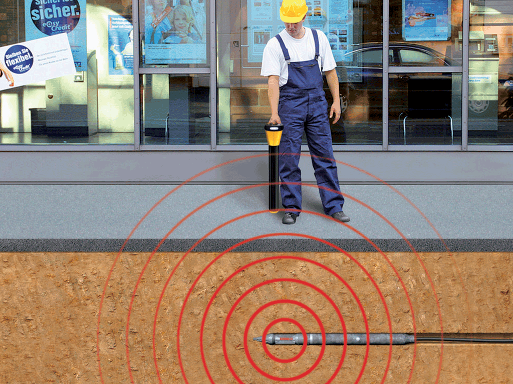 FUSÉE DE FONÇAGE PNEUMATIQUE LOCALISABLE TERRA-HAMMER TU-LD