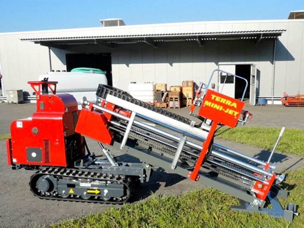 Chassis roulant de la Foreuse Horizontale Dirigée HDD de fond de fouille MINI-JET MJ1600 LV