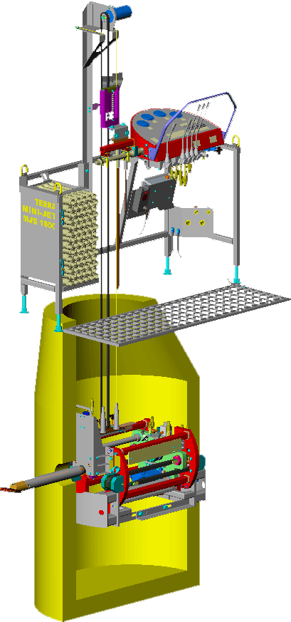Foreuse Horizontale Dirigée de regard MJS1600