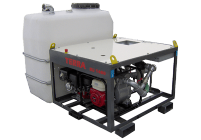 Station de mélange et pompage autonome de boue de forage HDD MJ 1400