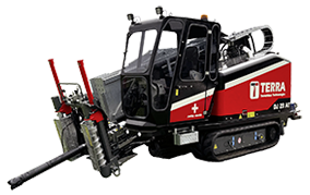 Foreuse HDD All Terrain TERRA-JET DJ23 AT pour forage horizontal dirigé tout terrain