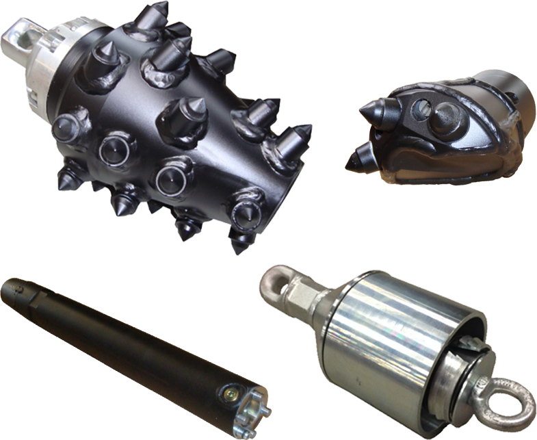 Outils de forage horizontal dirigé, aléseurs, têtes de forage, tirs PE, porte-sonde