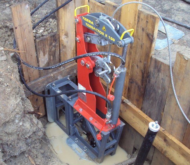 éclateur à câble TERRA-EXTRACTOR X100