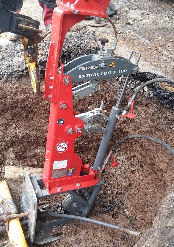éclateur à câble TERRA-EXTRACTOR X100