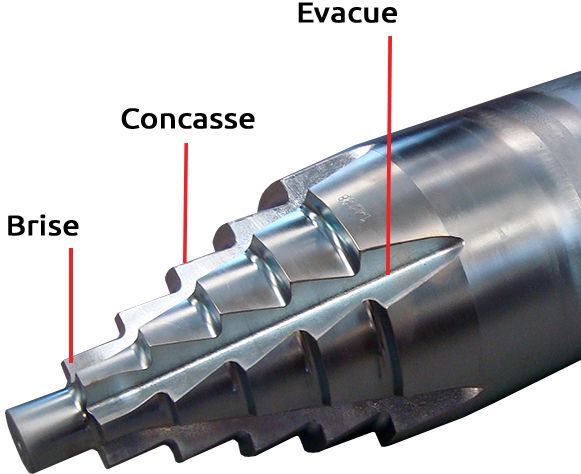 FUSÉE DE FONÇAGE PNEUMATIQUE TERRA-HAMMER T