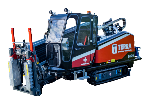 Foreuse horizontale Dirigée HDD, TERRA-JET DJ20