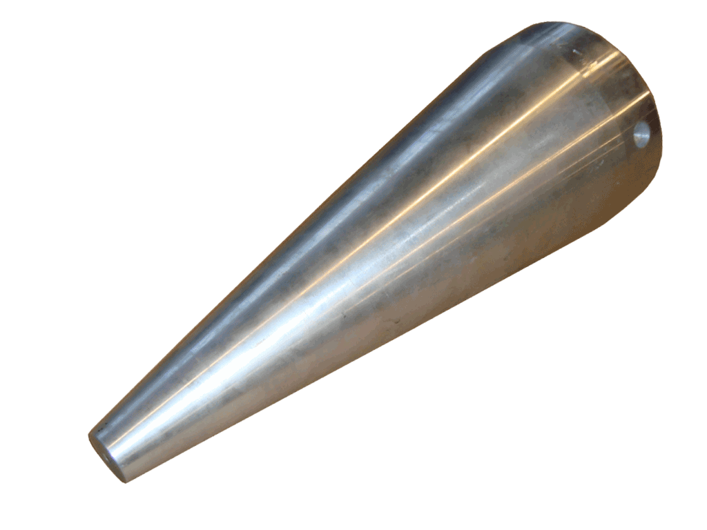 Tête de battage pour pour éclatement de canalisations dynamique avec une fusée de fonçage pneumatique TERRA-HAMMER TU