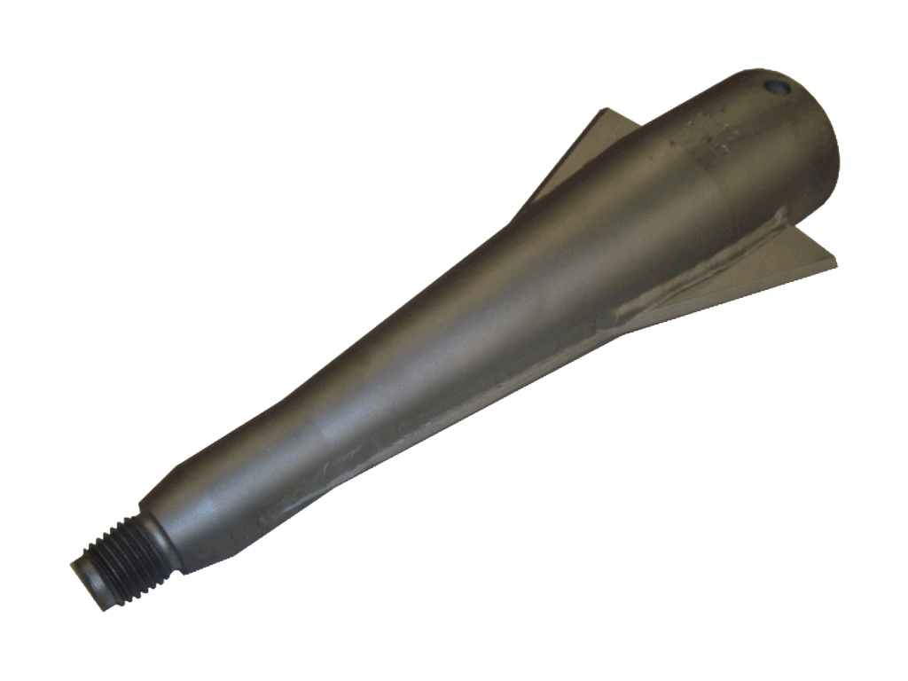 Tête éclateuses pour éclatement de canalisations dynamique avec une fusée de fonçage pneumatique TERRA-HAMMER TU