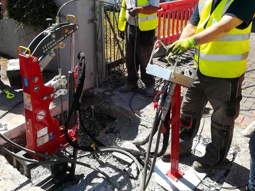 éclateur à câble TERRA-EXTRACTOR X100