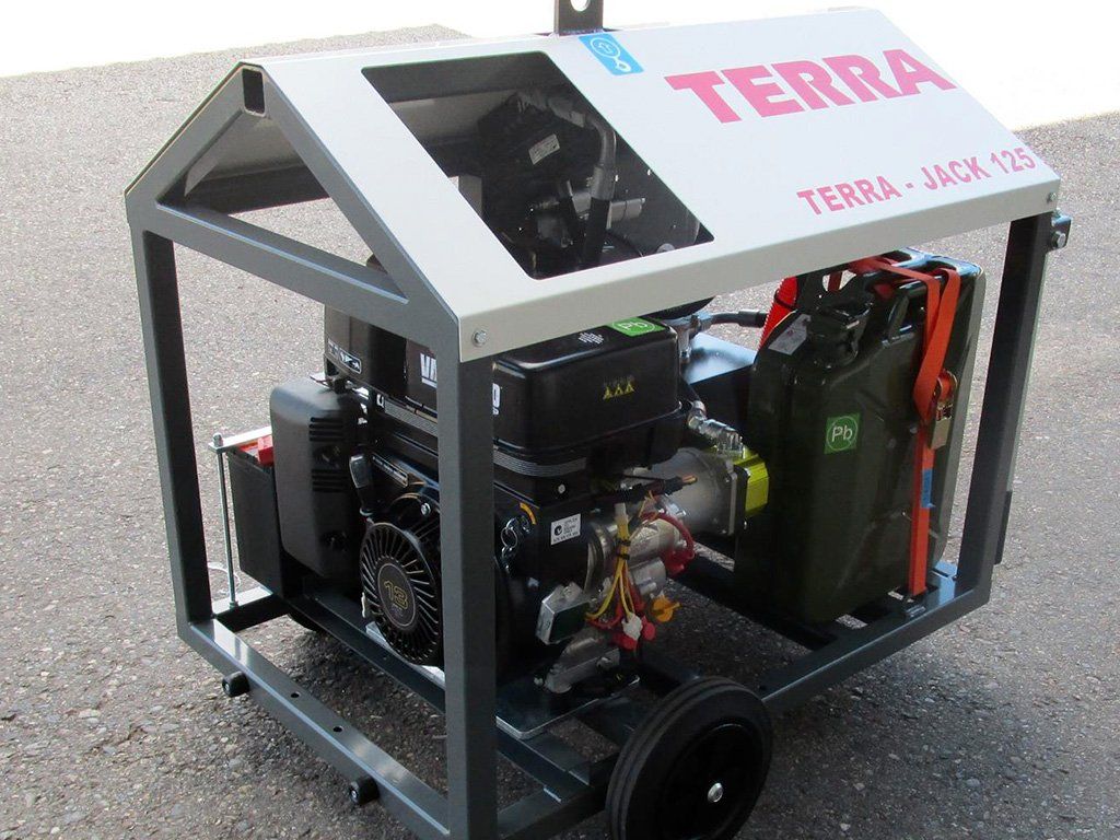 Groupe hydraulique de l'éclateur à câble TERRA-EXTRACTOR X100
